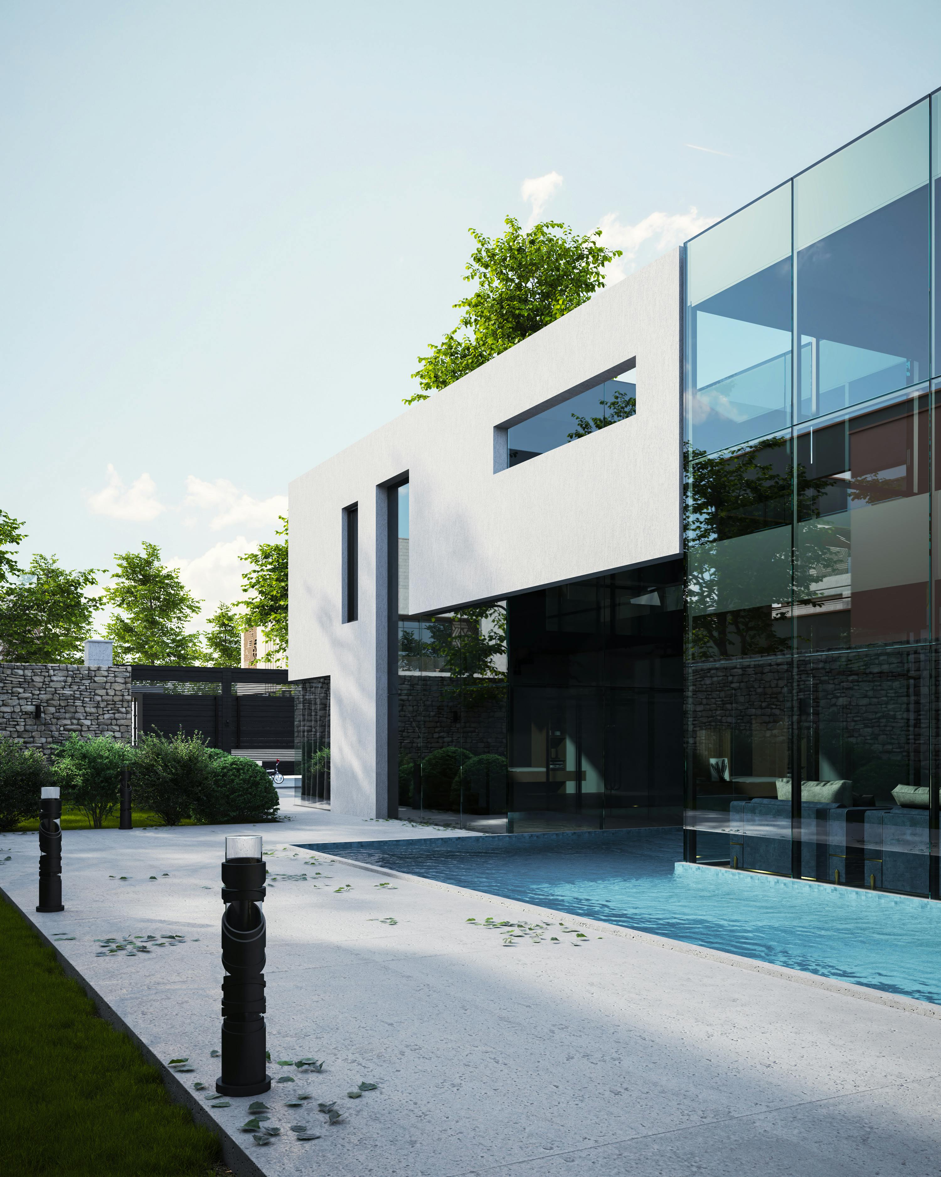 High end house
